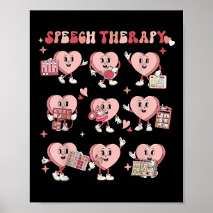 Affiche Voix Langue Pathologie Coeur Slp Thérapie Valen