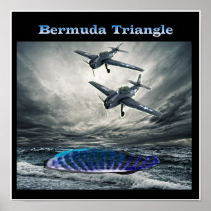 Affiche Vol 19 Triangle Bermudes