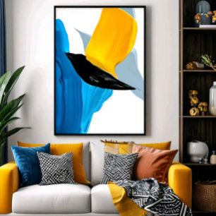 Affiche Vol de Abstrait