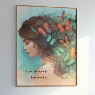 Affiche Vol de pensées