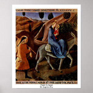 Affiche Vol En Egypte Par Angelico Fra