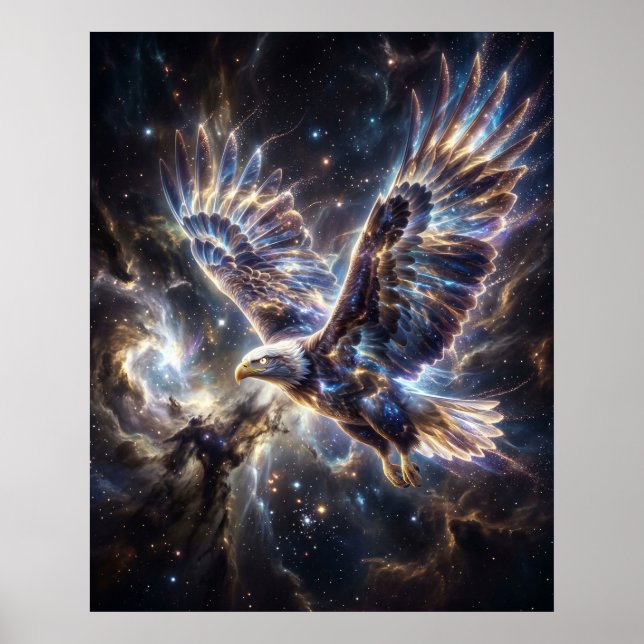 Affiche Vol Stellaire Cosmic Eagle (Devant)