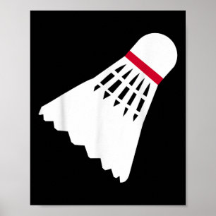 Affiche Volant de badminton