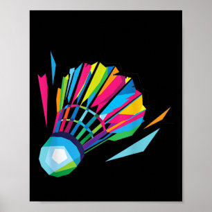 Affiche Volant de badminton Badminton