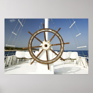 Affiche Volant de bateau