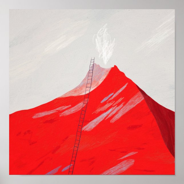 Affiche Volcan (Devant)