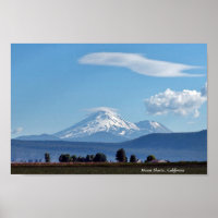 Volcan du mont Shasta Californie