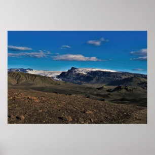 Affiche Volcan Eyjafjallajökull
