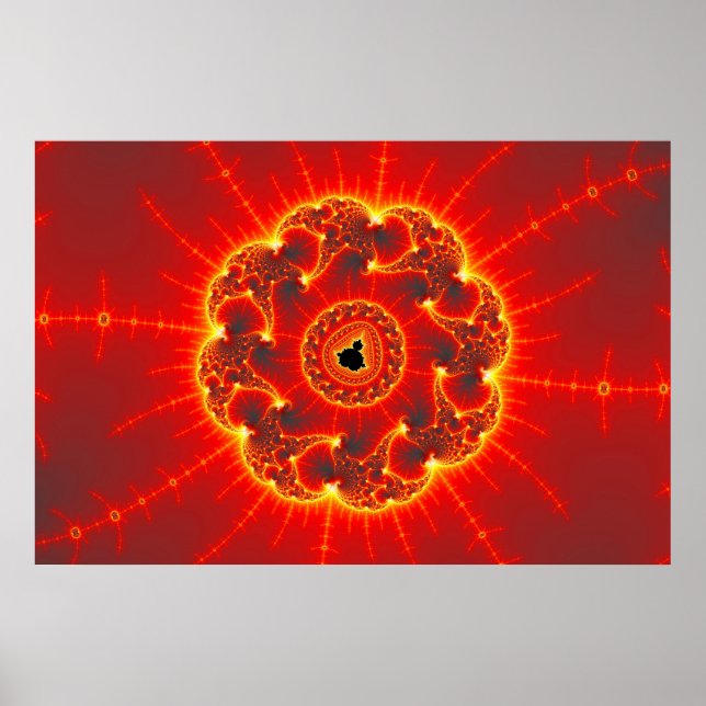 Affiche Volcanique (Devant)