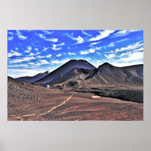 Affiche Volcans du Tongariro