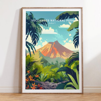 Affiche Volcans National Park Hawaii Poster, Volcans