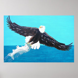 Affiche Voler avec les aigles ou nager avec les poissons