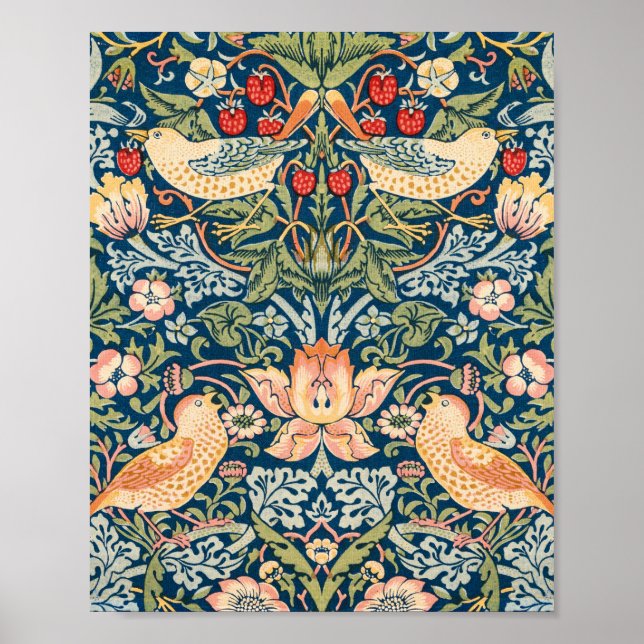 Affiche Voleur de fraises, William Morris 1834-1896 -Petit (Devant)