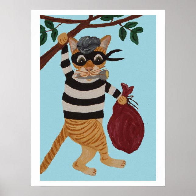Affiche Voleuse de chats (Devant)