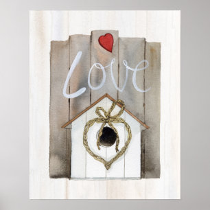 Affiche Volière rustique de Valentine