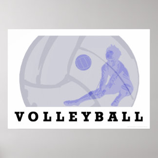 Affiche Volley-ball