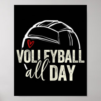 Affiche Volley-ball Ado fille femmes volleyball vidéo