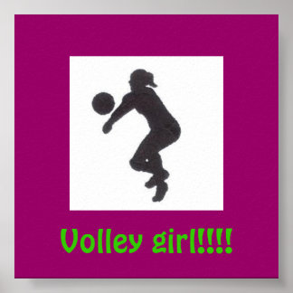 Affiche Volley girl ! ! ! !