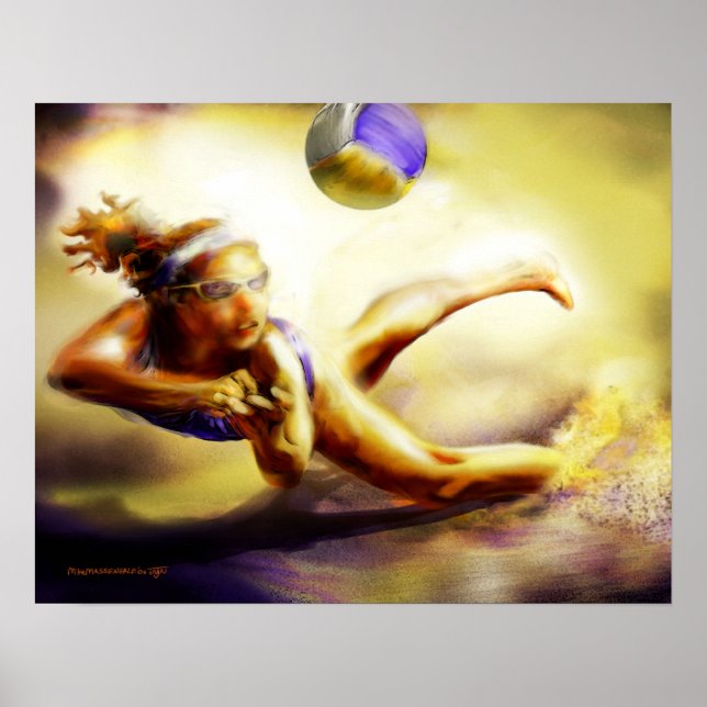 Affiche VolleyBall (Devant)