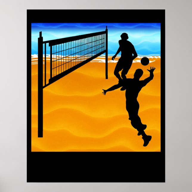 AFFICHE VOLLEYBALL 2015 MODÈLE (Devant)