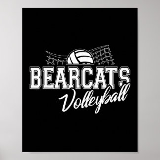 Affiche Volleyball des Bearcats : Esprit de rentrée scolai