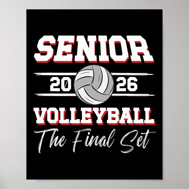 Affiche Volleyll Senior 2026 Ensemble final Volleyll Senio (Devant)