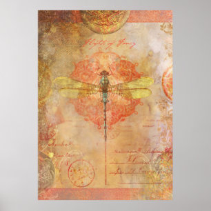 Affiche Vols d'affiche fantaisie