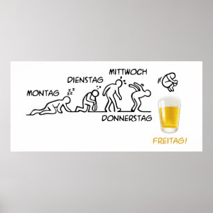 Affiche Volution de la bière