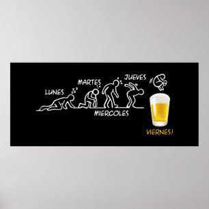 Affiche Volution de la bière