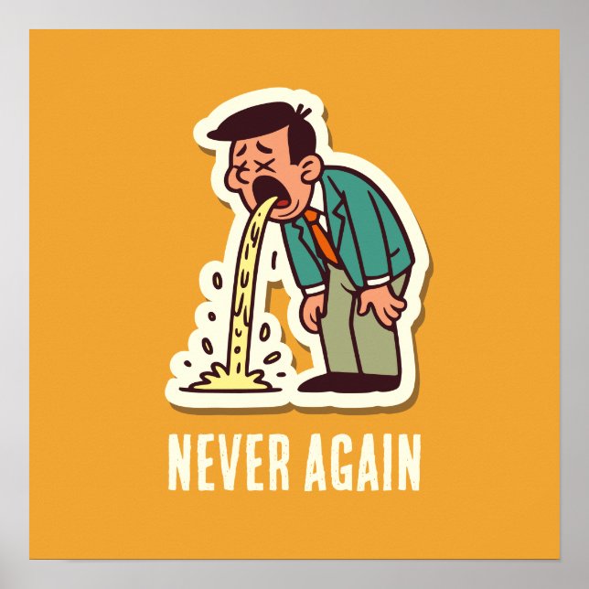 Affiche Vomit (Devant)