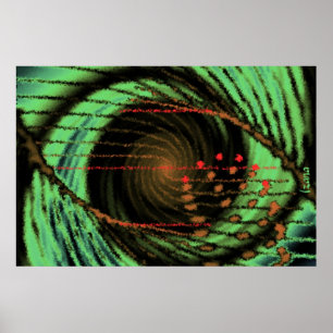 Affiche Vortex oculaire par Izana