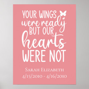 Affiche Vos Ailes Étaient Prêtes Mais Nos Coeurs N'Étaient