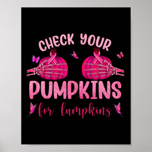 Affiche Vos Citrouilles Pour Lumpkins Skeleton Halloween m