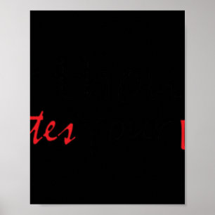 Affiche Vos pensées dicte votre autocollant de destination