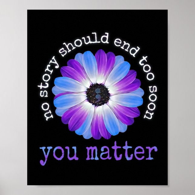 Affiche Vos problèmes de vie Prévention du suicide Da (Devant)