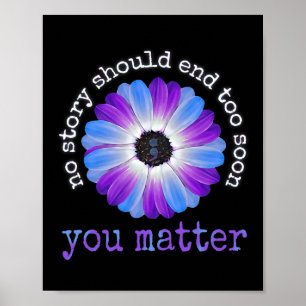 Affiche Vos problèmes de vie Prévention du suicide Da