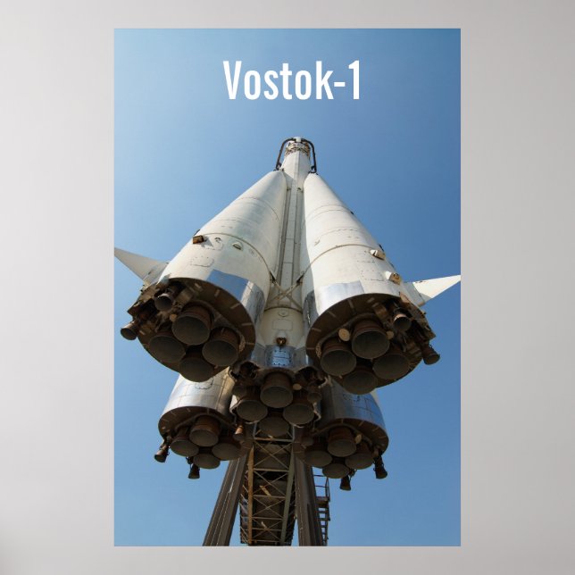 Affiche Vostok, Vostok-1 (Devant)