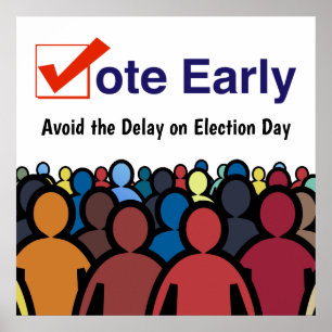Affiche Vote anticipé