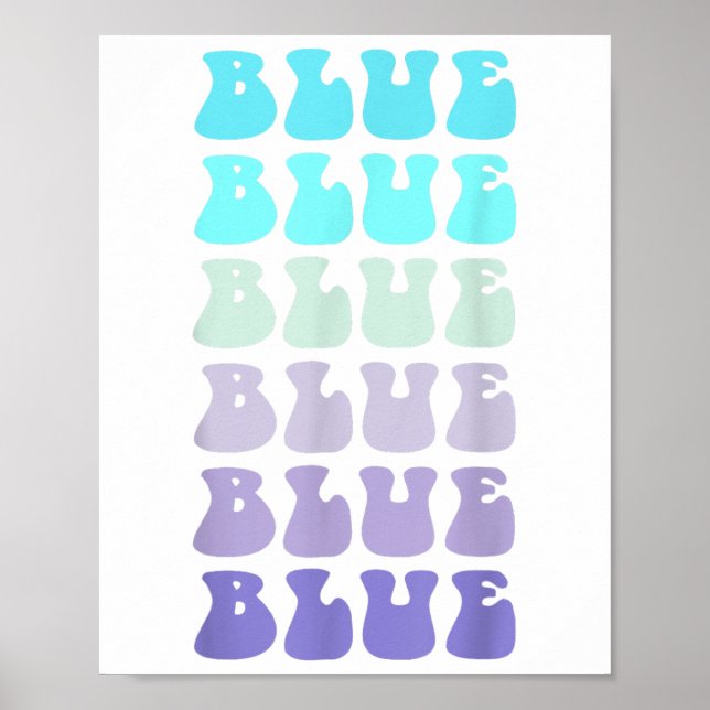 Affiche Vote Blue Wave Team War Jeu Super Go Summer Camp (Devant)
