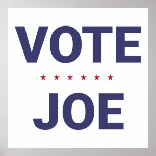 Affiche Vote Joe (élection américaine de 2020)
