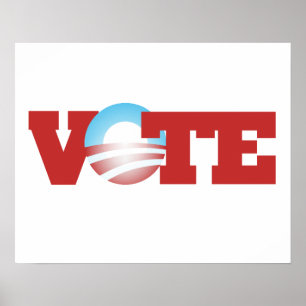 Affiche Vote Obama 2012