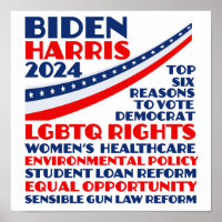 Vote pour la plateforme électorale Biden Harris 20