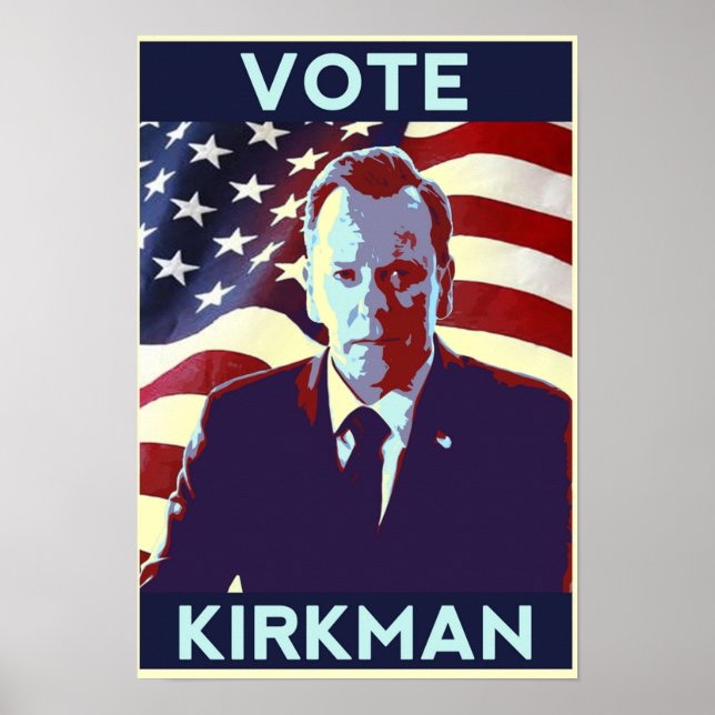 Affiche Vote Tom Kirkman (Devant)