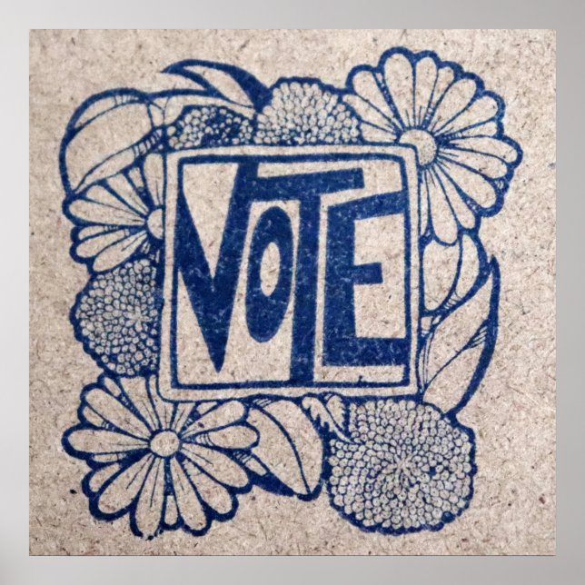 AFFICHE VOTE VINTAGE (Devant)