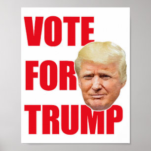 Affiche Voter pour Trump