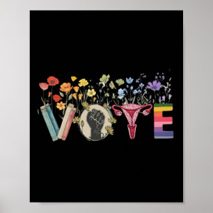 Affiche Votez Comme Ruth Vous A Envoyé Fleurs Feminist Lgb