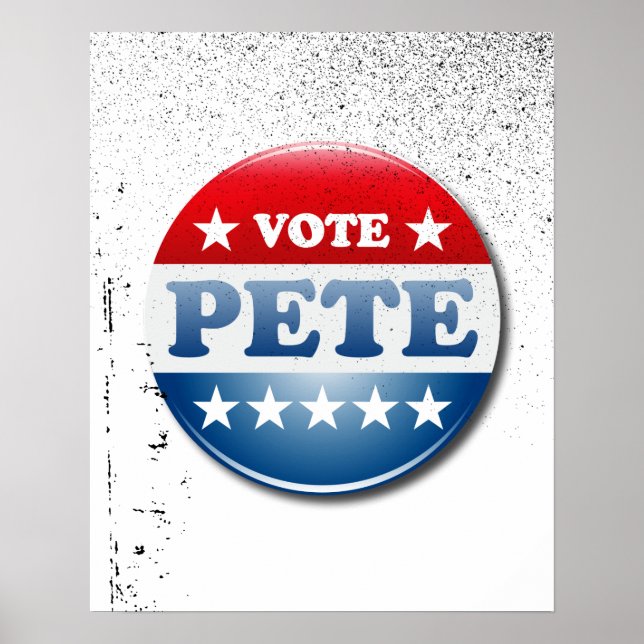 Affiche Votez Pete 2020 (Devant)