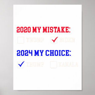 Affiche Votez Pour Trump - Paix Pour L'Avenir !