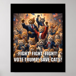 Affiche Votez Trump Trump Président 2025 - Trump 47e