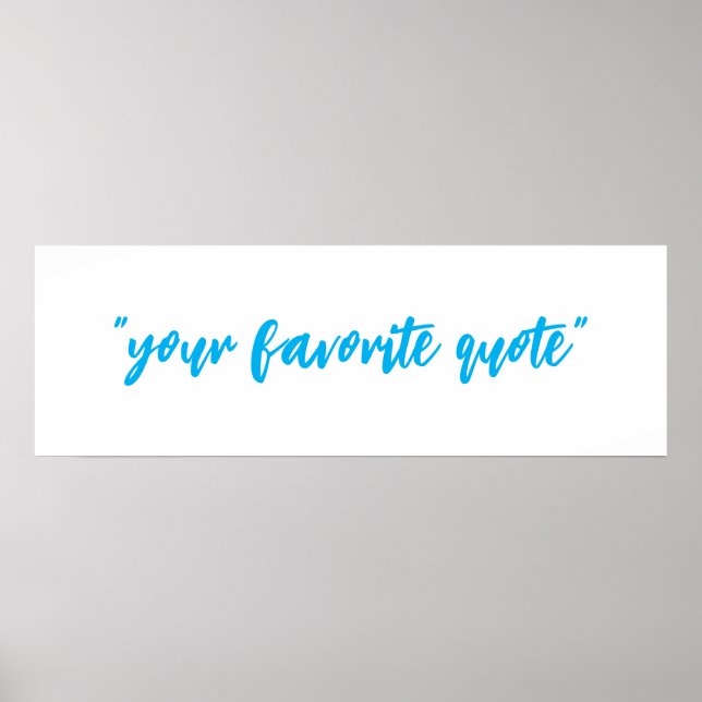 Affiche Votre devis, texte personnalisable (Devant)